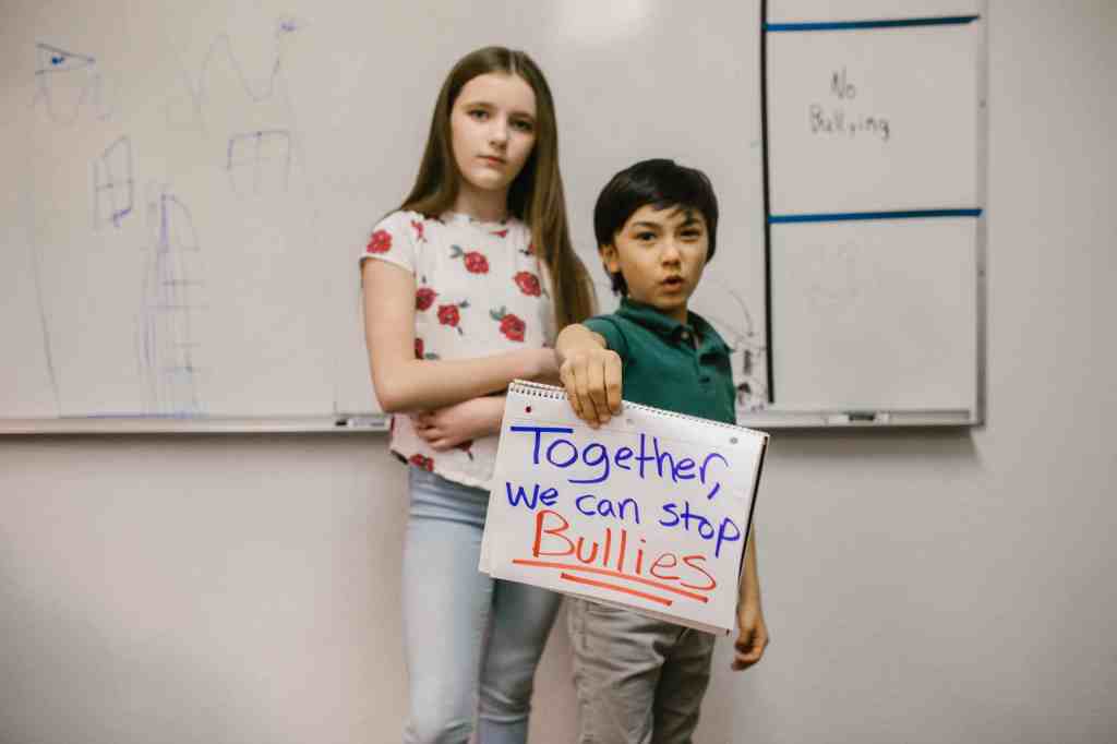 Together we can stop the bullies.